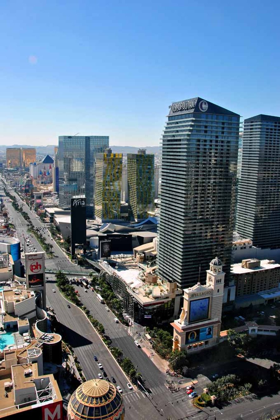 Las Vegas Strip Skyline Cityscape America USA Photograph Print