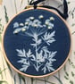 Art - In an Embroidery Hoop, Botanical Gift, lovely present. - Image 8