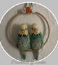 Crocheted Budgie hoop - Image 2