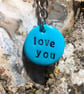 Love You Mini Pebble Keyring - Image 7