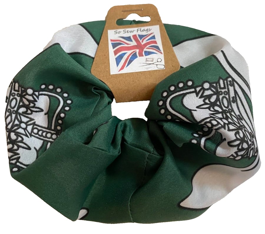 Royal Gurkhas Flag Hair Scrunchie Scrunchies Accessory Band Elastic