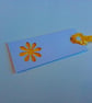 gift tags.  yellow flower gift tags. 10 gift tags. Ref 169.  - Image 3