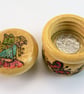 Tooth fairy pot (wooden with screw lid) - Image 4