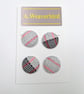 Black and White Covered Buttons - Image 3