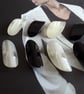 Unusual Polyester toggle Buttons 35mm x 14mm and 37mm x 18mm - Image 4