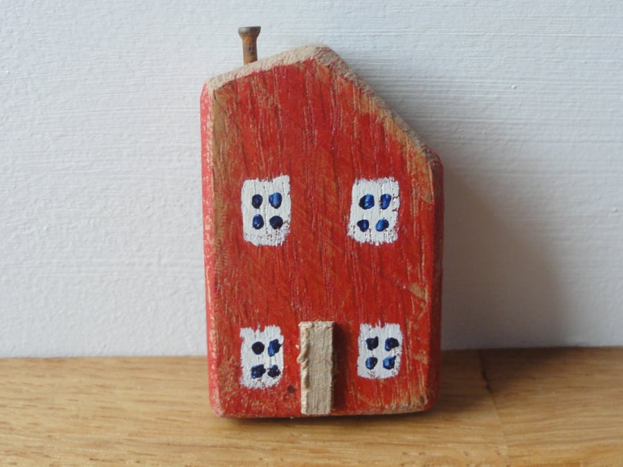 Little red house 2 - fridge magnet