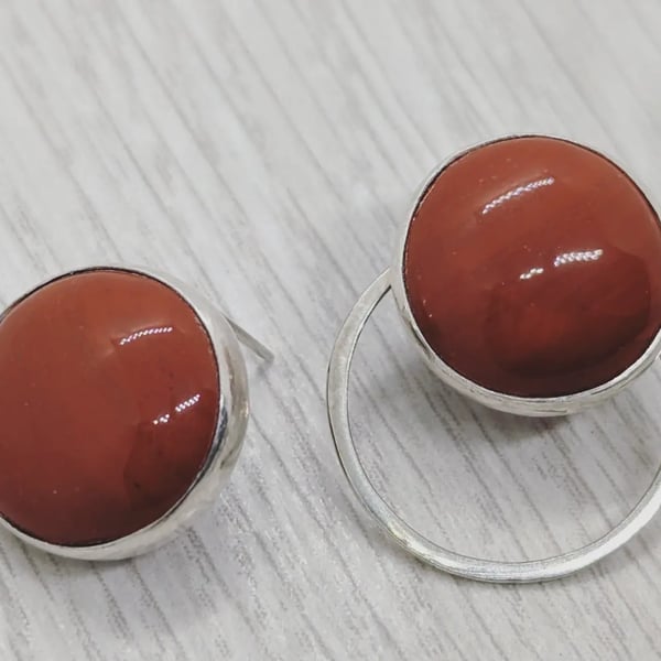 Jasper Mismatched Earrings