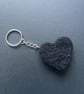 Needle felted heart keyring - Image 3