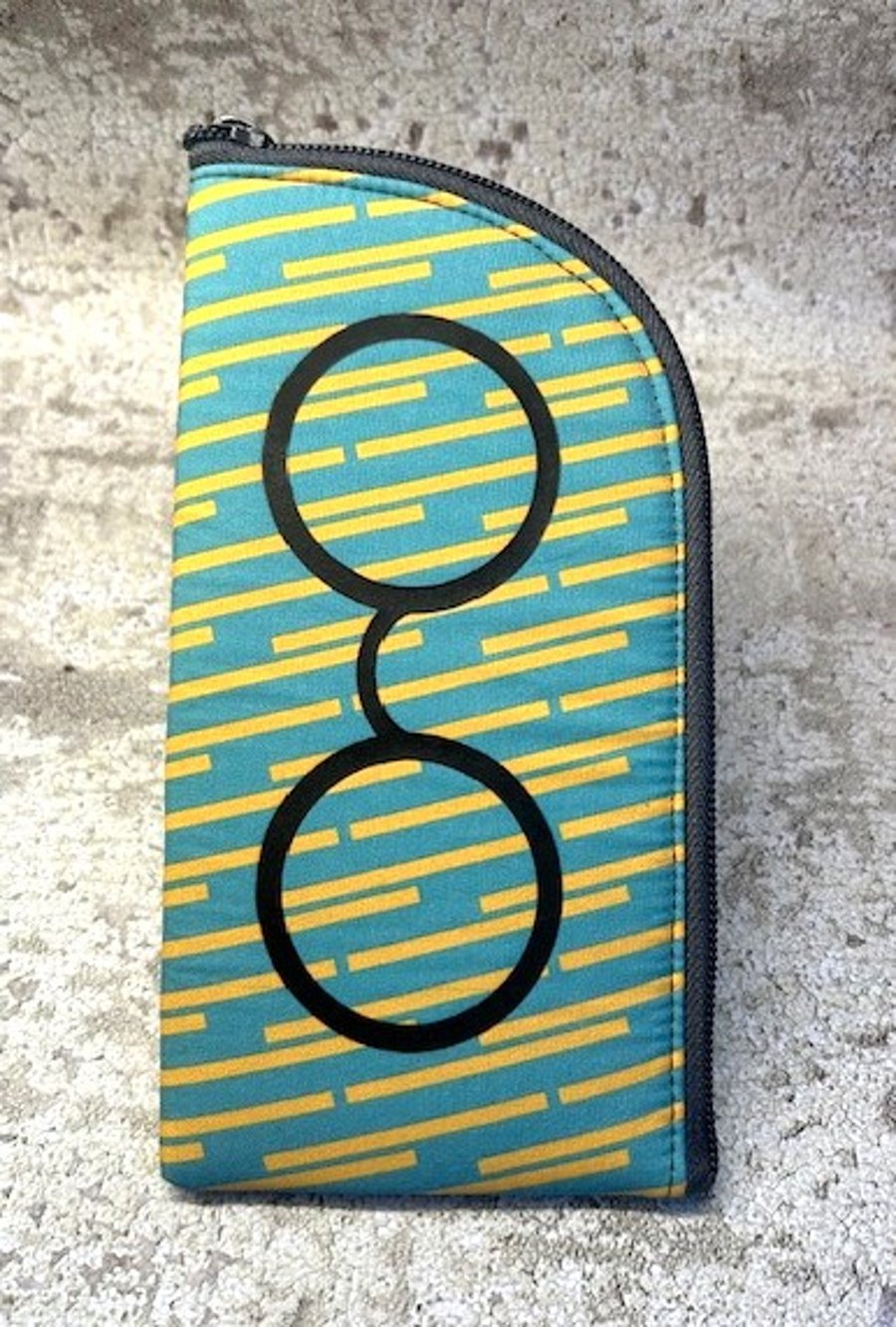 Glasses Case - soft zip up