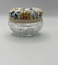 Vintage Upcycled Glass Decorative Pin Cushion