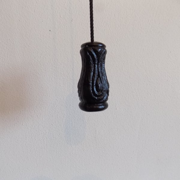 Light Pull & Cord...............Wrought Iron (Steel) 