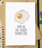 Funny "Have An Egg-Cellent Father's Day" Card - Image 1