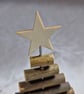 Small Free Standing Wooden Christmas Tree Decoration - Image 7