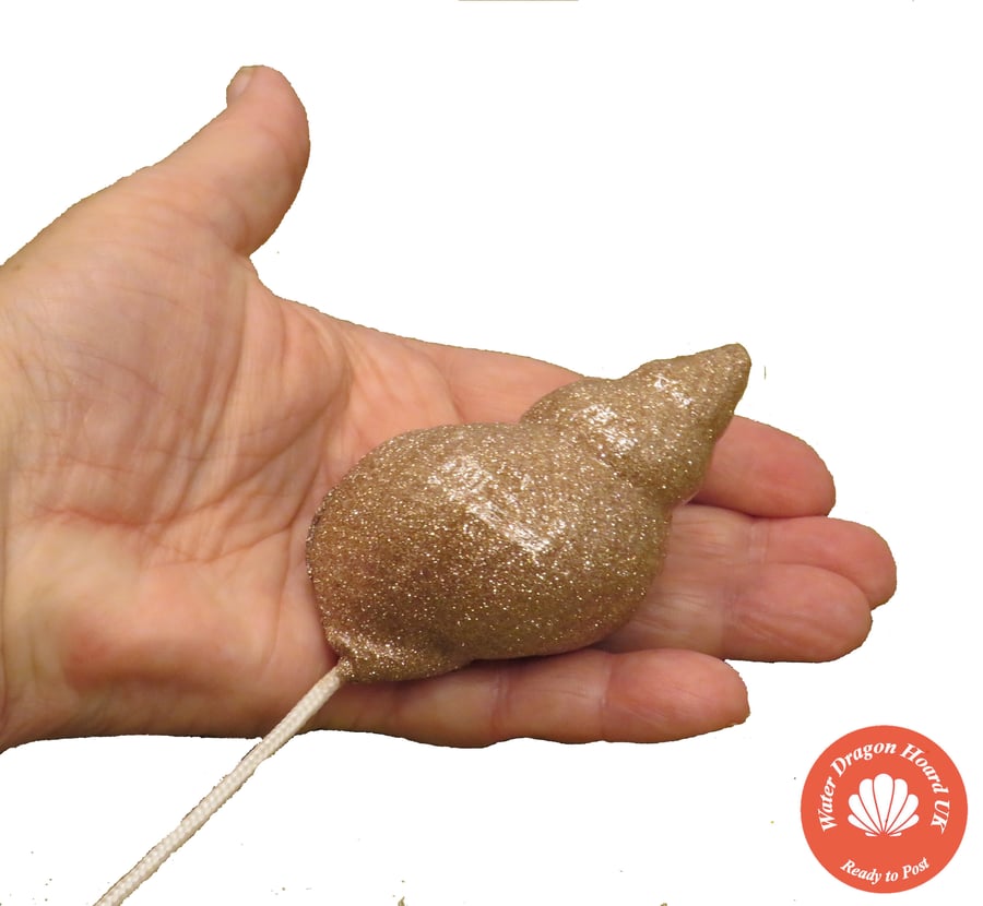 OOAK sea shell light pull handle and cord with ... - Folksy