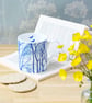 Fine china blue and white branch mug Seconds Sunday - Image 4