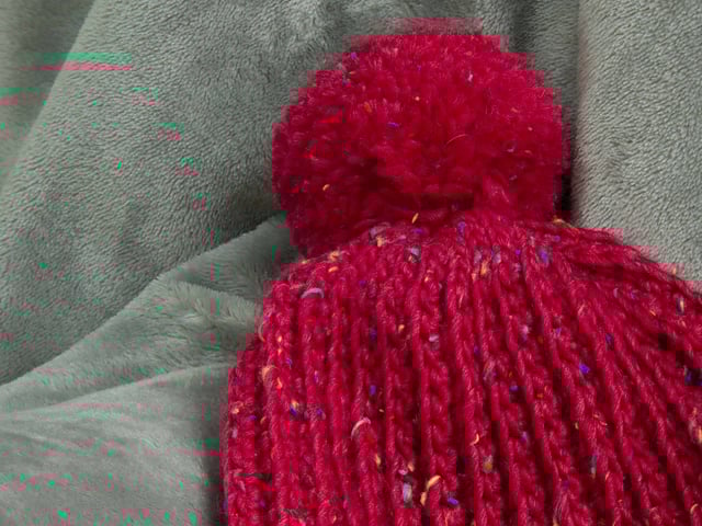 Crochet Beanie- Pink