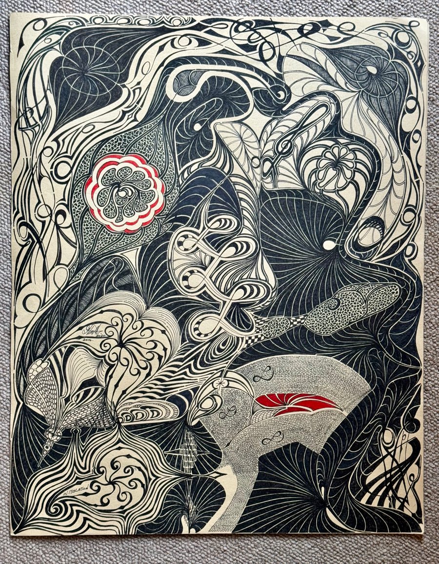 Illustration Doodle "2014" Illustration Eye Catching Trippy Look