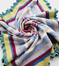 Colourful Square Lap Blanket, Crochet Knee Warmer - Image 2