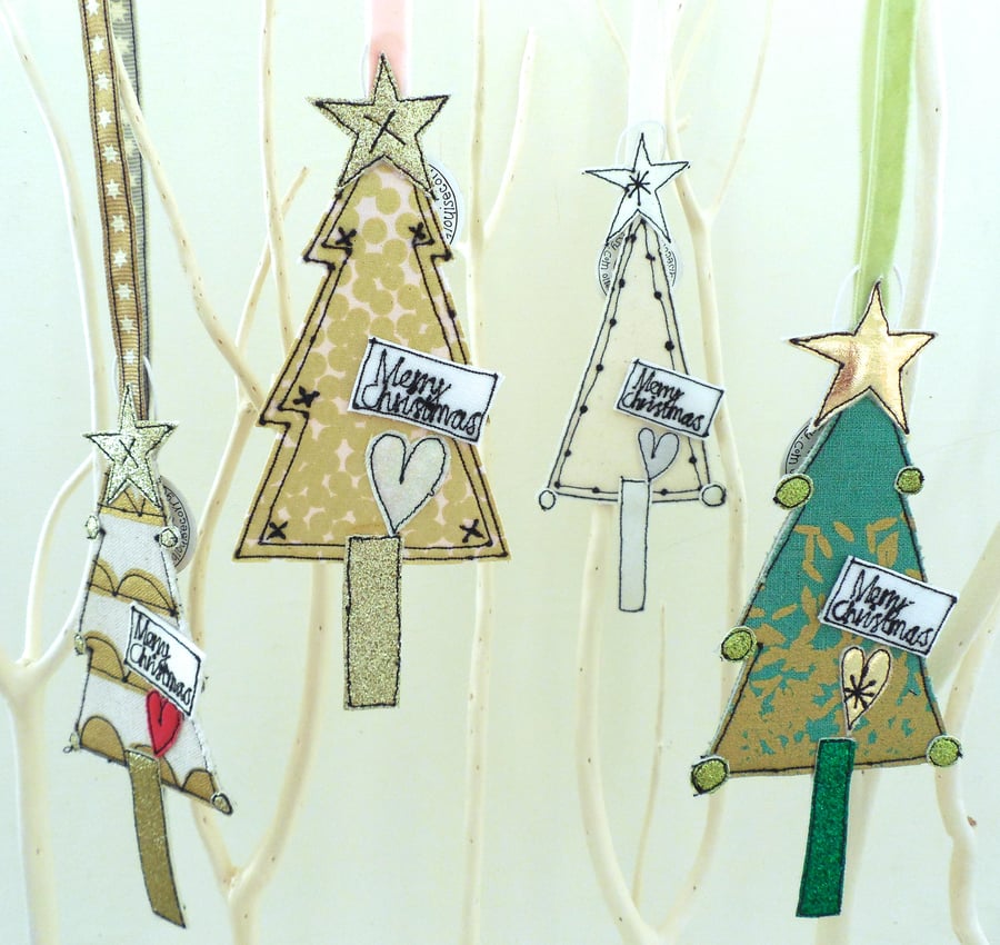 Christmas Tree in Fabric