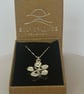 Silver Daisy Filigree Necklace - Image 6