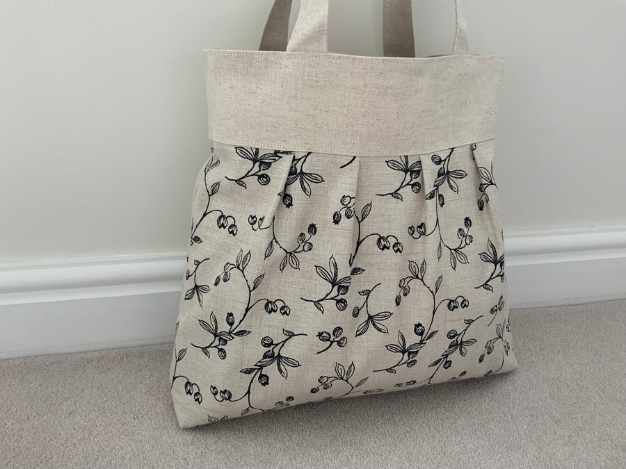 Linen tote bags new arrivals
