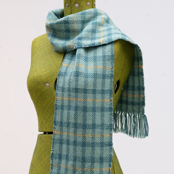 Scarf, Hand Woven Artisan Scarf, Neck Warmer, Shawl
