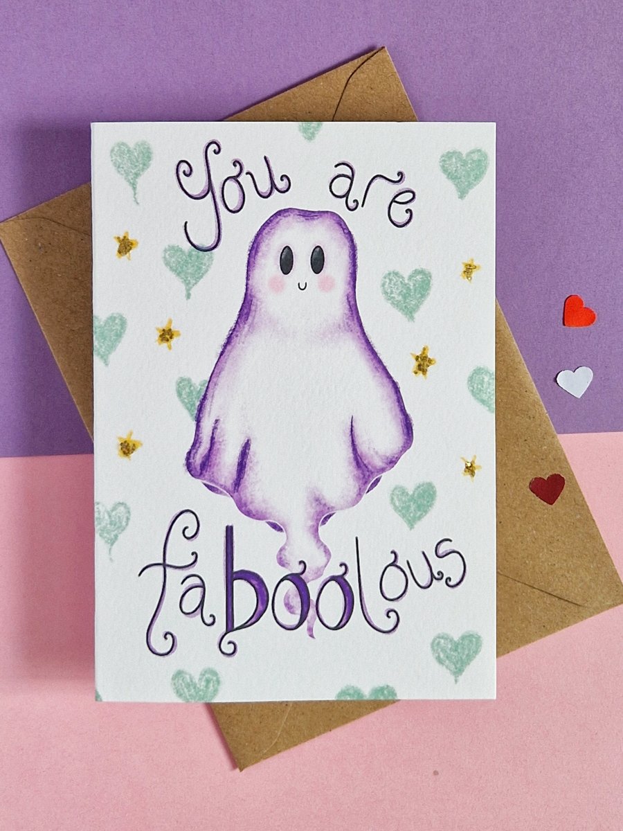 Thank you card, Halloween card, Get well soon card, Best friend card