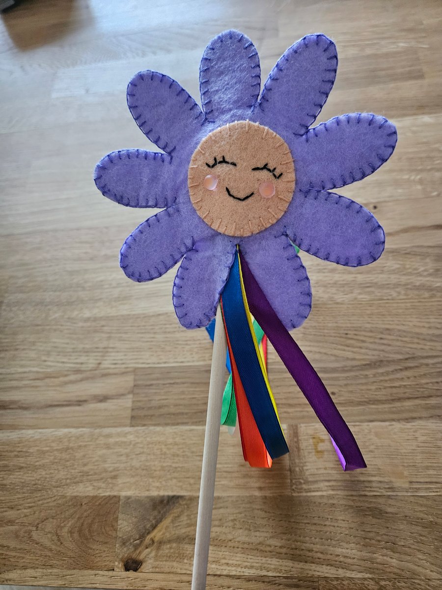 Handmade Child's Flower Wand