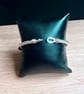 "Gaia" - Sterling Silver & 9ct Gold Rope Bracelet - Made to any size - Heavy - Image 7