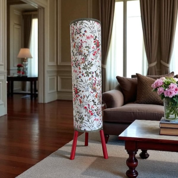 Wildflower Theme Floor Lamp