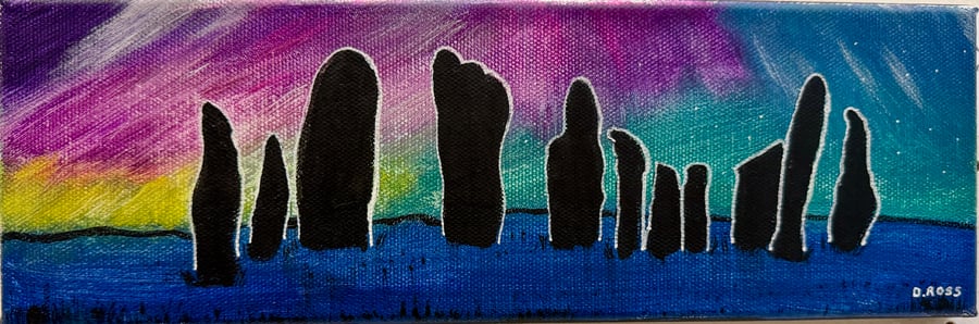 Callanish Stones Aurora
