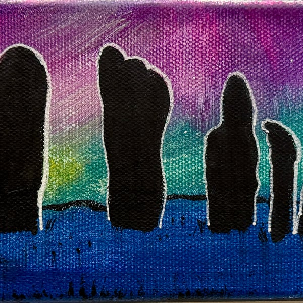 Callanish Stones Aurora