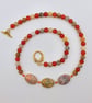 Crazy Lace Agate & Carnelian Necklace, Birthday, Anniversary, Gifts For Her - Image 5