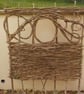  Wattle hurdle, traditional woven panel, fence, designs available, commission - Image 1