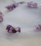 Sale-Amethyst floating bracelet - Image 2