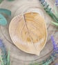 Ceramic Amber Leaf Trinket or Ring Dish - Image 3