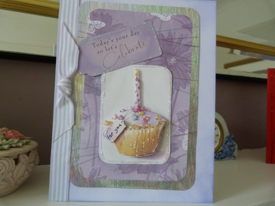 Cupcake Birthday Card