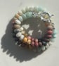 Sahara Sky Hand Knotted Beaded Gemstone Necklace - Image 5