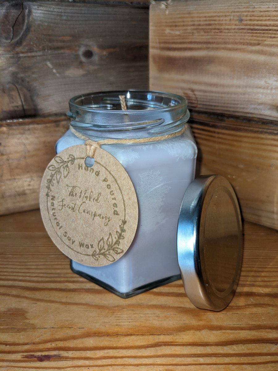 SUMMER FRUITS SCENTED, HAND POURED, SOY WAX CANDLE – 220G