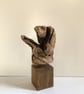 Handmade Unique Driftwood Sculpture  Modern Abstract Original Coastal Decor  - Image 5