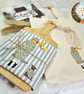 Illustrated Gift Set - tea towel, chopping board, mini tote bag and gift card - Image 3