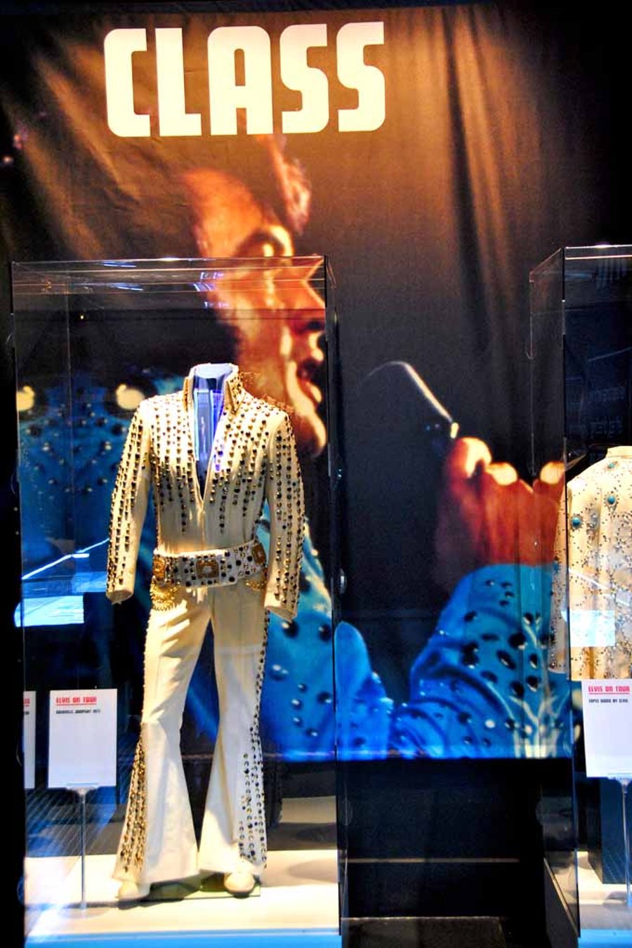 Elvis Presley On Tour Exhibition London Photograph Print