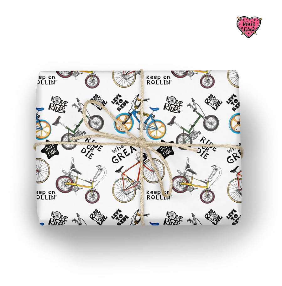Bicycle Gift wrapping  paper