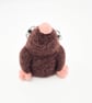 Woolly Mole - Needle Felted Handmade Decoration - Image 8