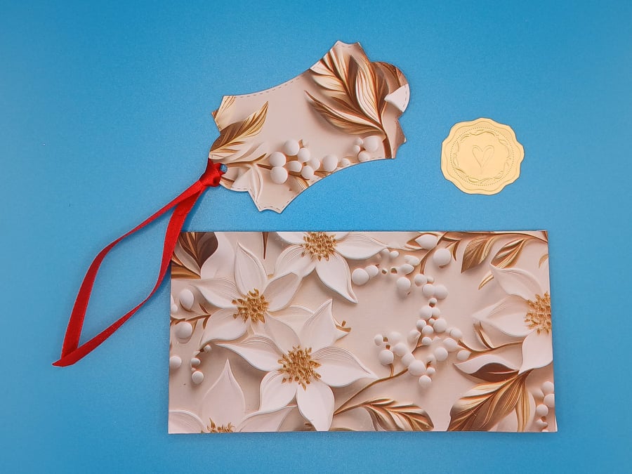 Image of Christmas Money Envelope, Gift Card