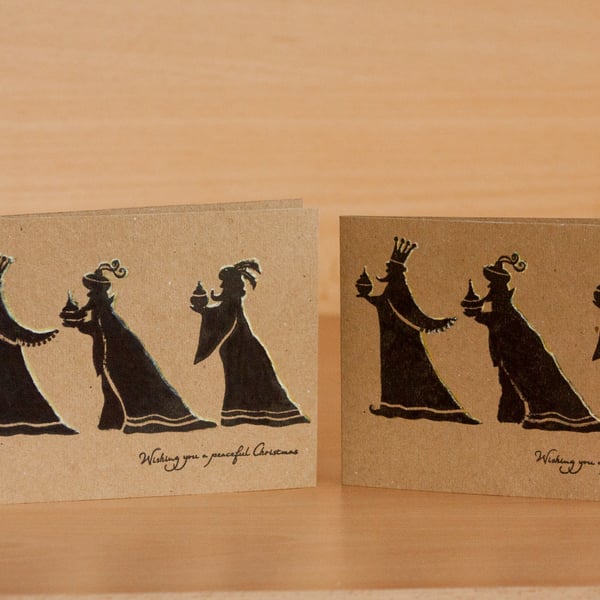 The Three Wise Men set of 2 Christmas cards