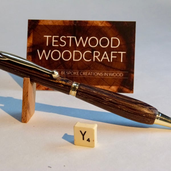 Handcrafted wooden pen