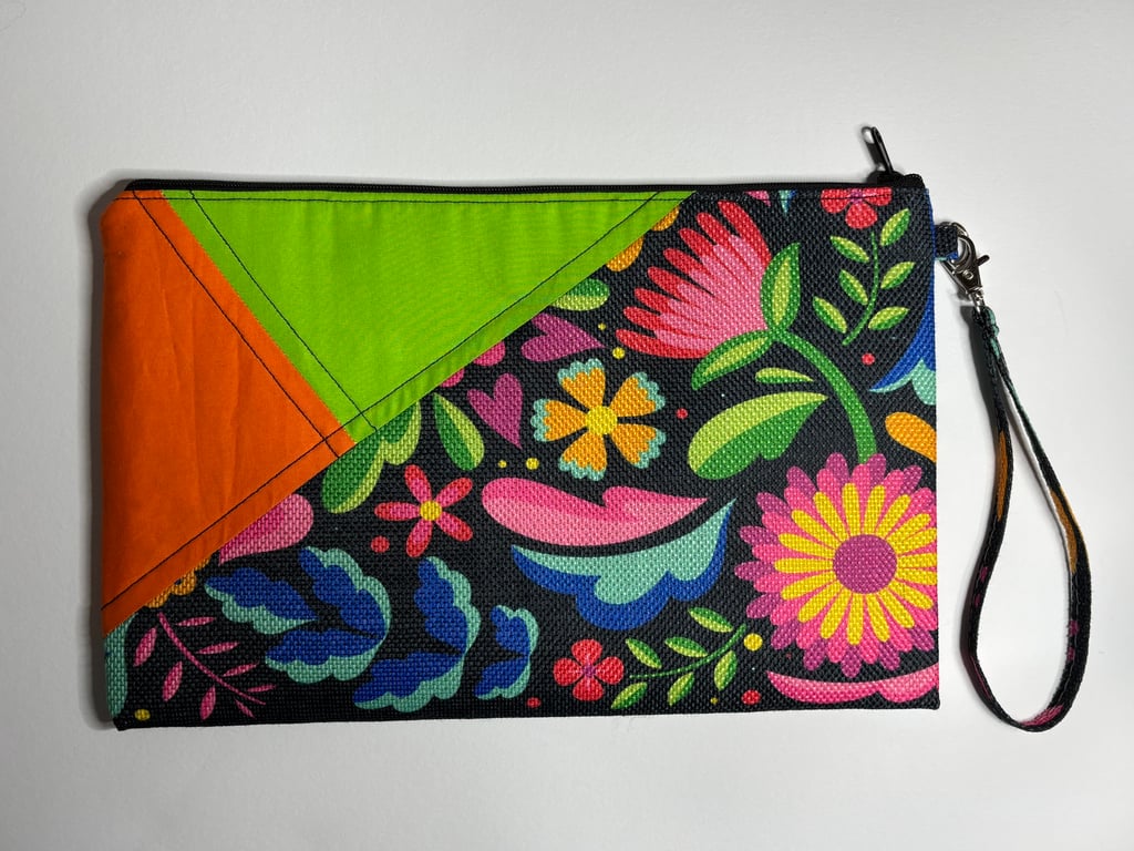 Patchwork Clutch Bag