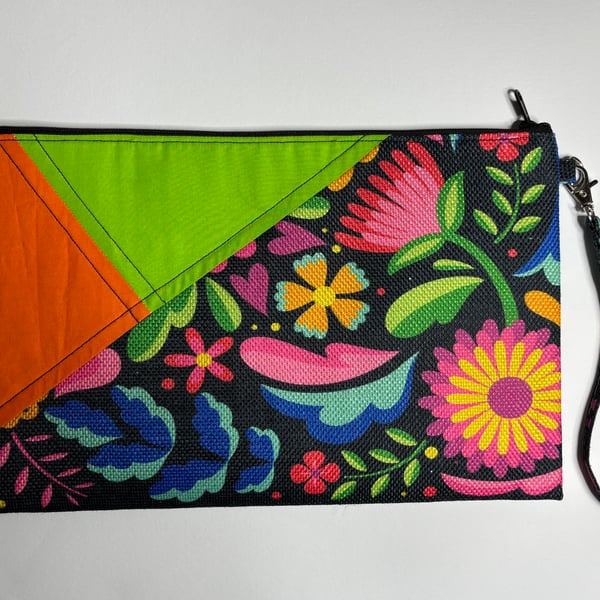 Patchwork Clutch Bag