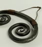 Forged Steel Scroll - Wall Sculpture - Image 3